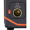 Powerstation BPS 300 med LED-lys montert på campingplass