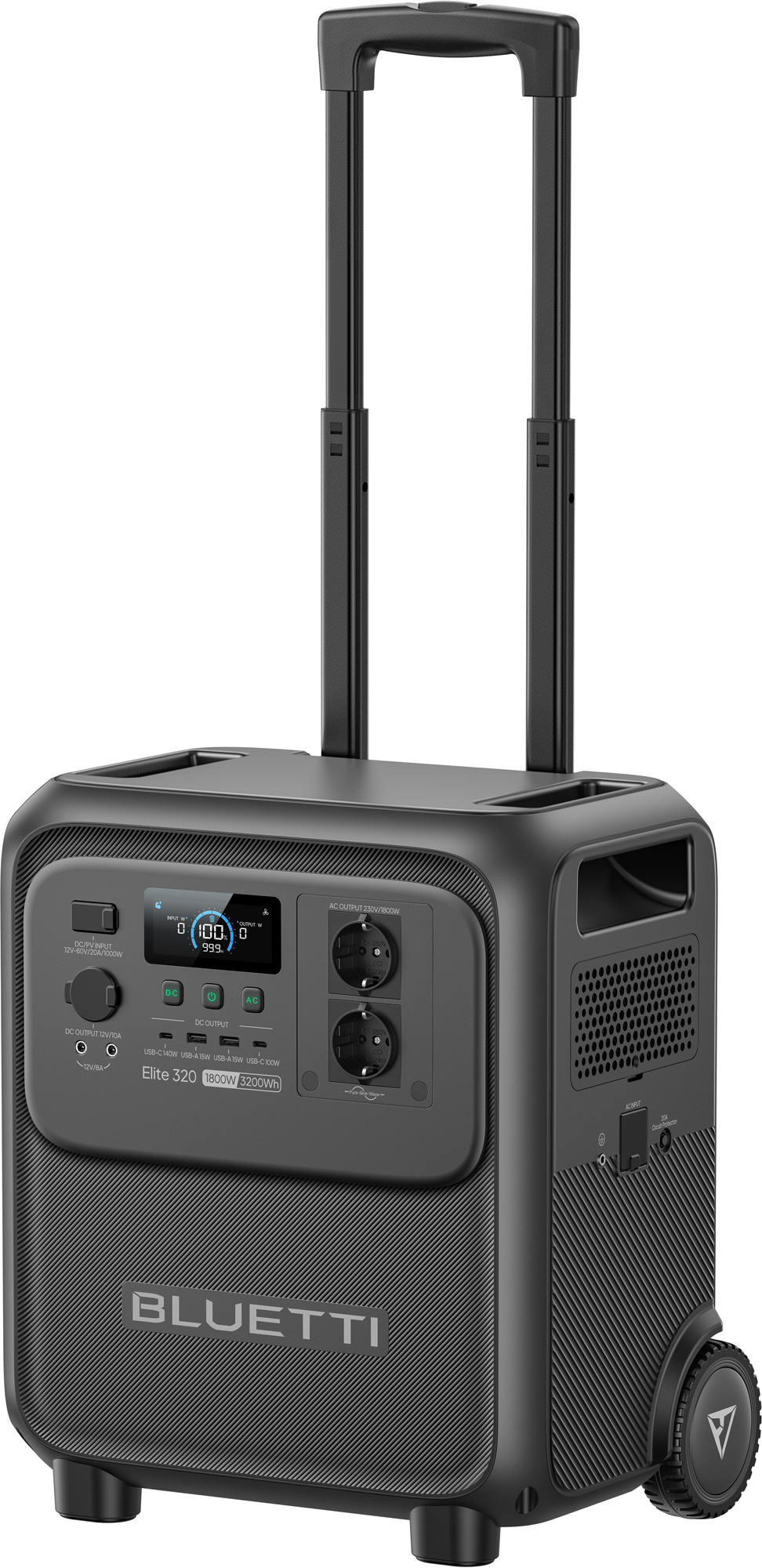 Powerstation Elite 320 med UPS-funksjon forfra