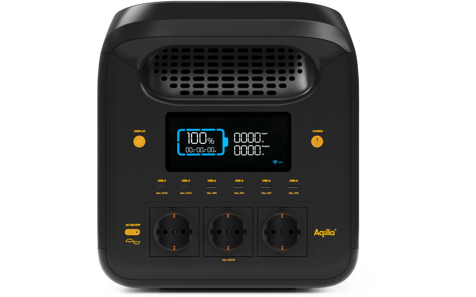 Powerstation Powerbird S1800V2 1229 Wh 1800 W LiFePO4 19,4 kg - Aqiila