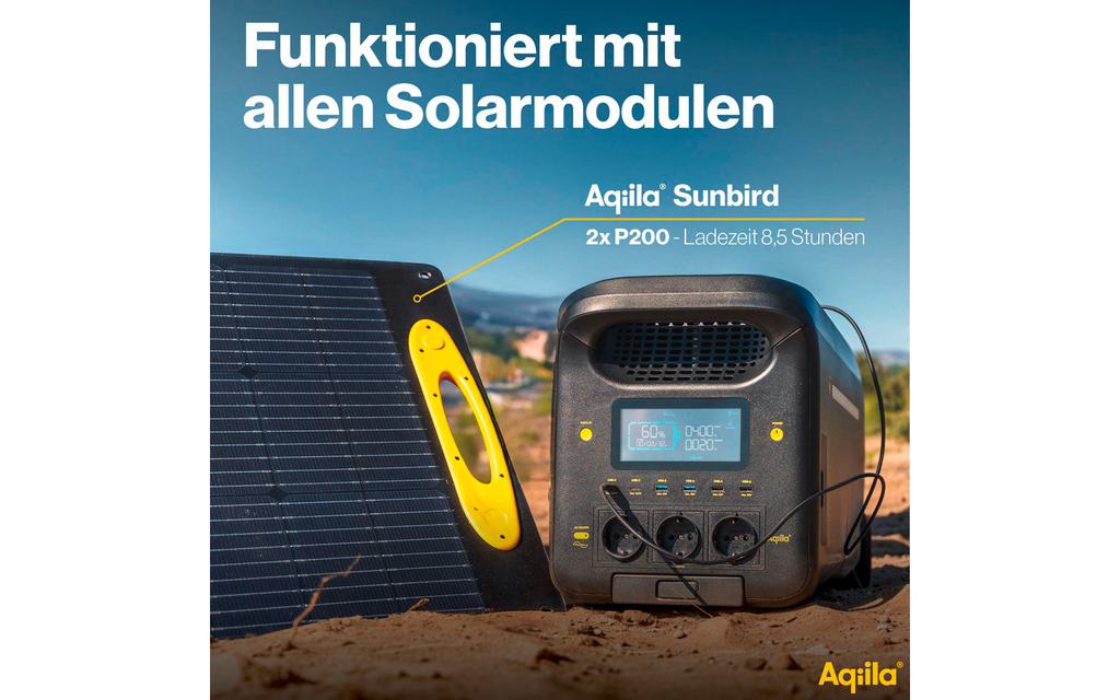 Powerstation Powerbird S3000V2 pakkes ut fra eske