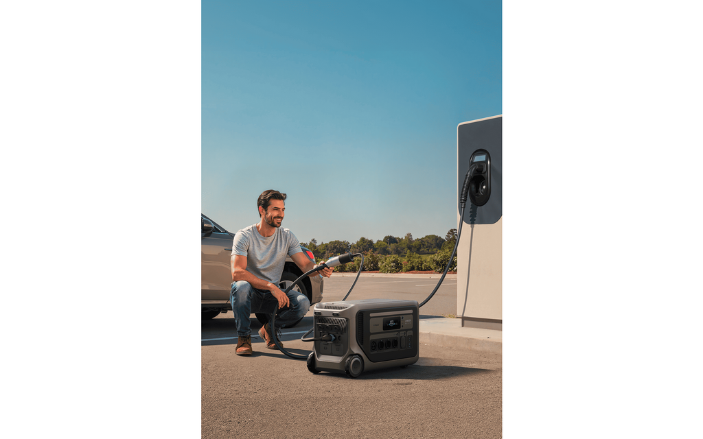 Powerstation Solix F3000 3072 Wh 3600 W med 2400 W solinngang - Anker