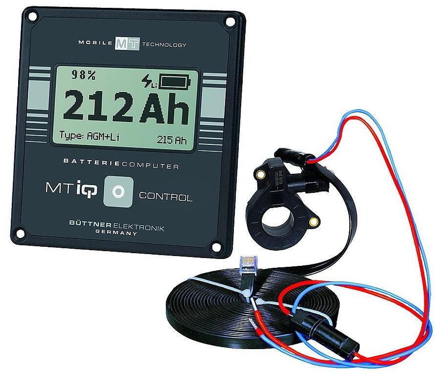 PowerUnit LiFePO4 lithium-batteri 12V med battericomputer bakside