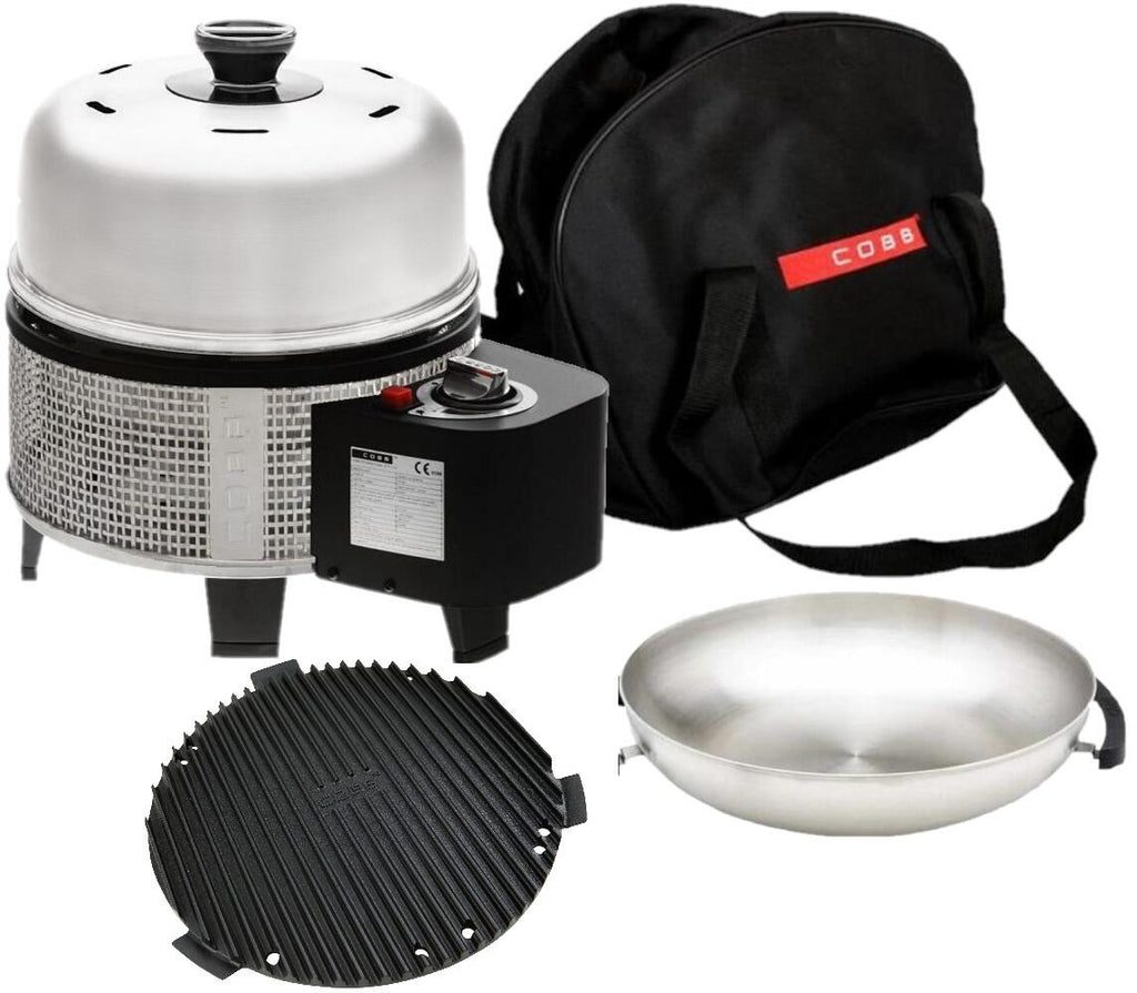 Premier Gas Deluxe 2.0 patrongrill med wok sett forfra