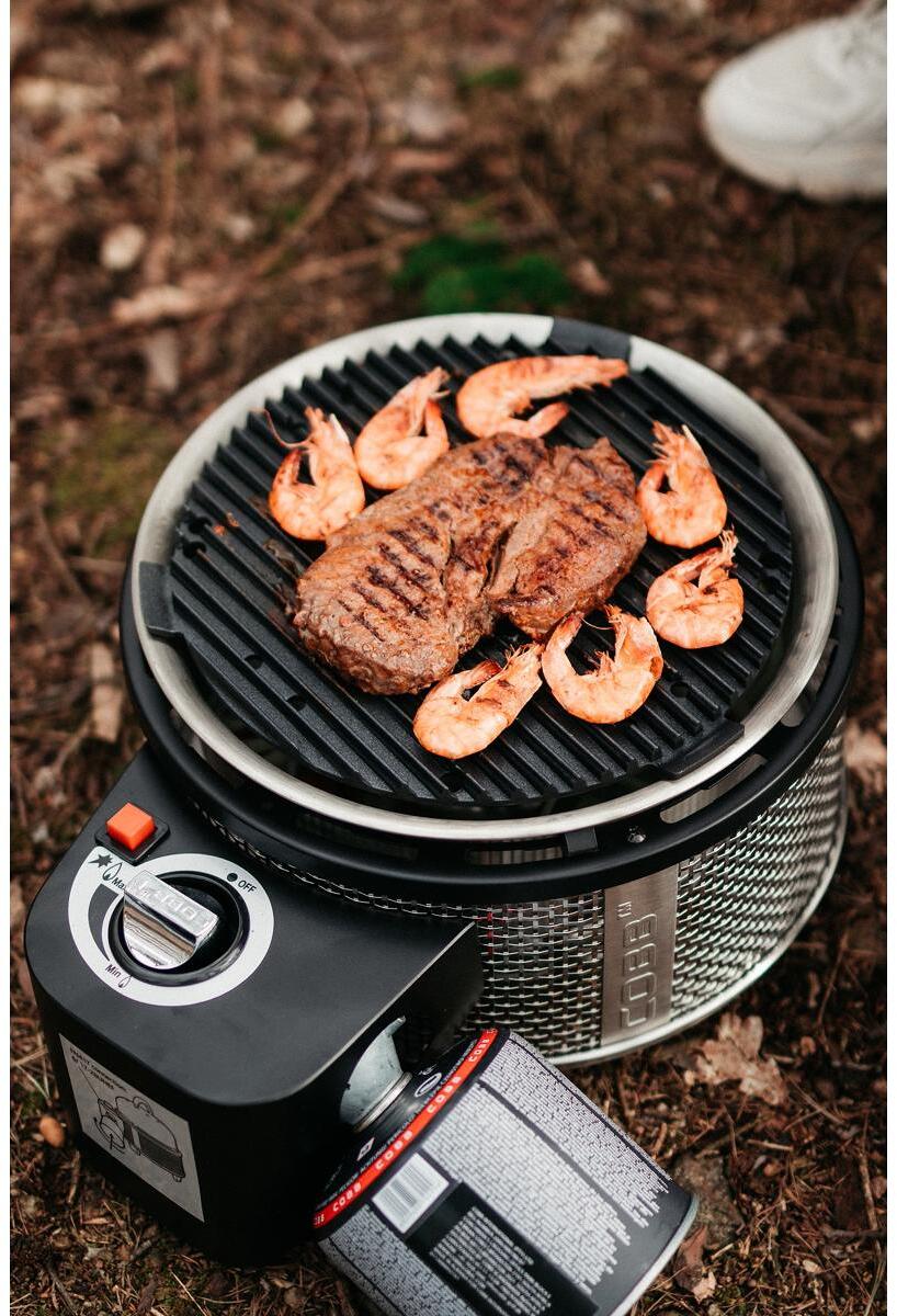 Bruk av wok i Premier Gas Deluxe 2.0 patrongrill