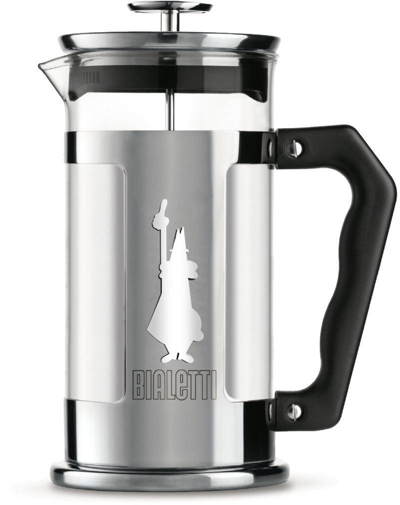 Presskanne Preziosa 1 liter i borosilikatglass - Bialetti forfra