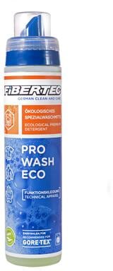 Pro Wash Eco vaskemiddel for funksjonstekstiler 250 ml fra Fibertec i forfra visning