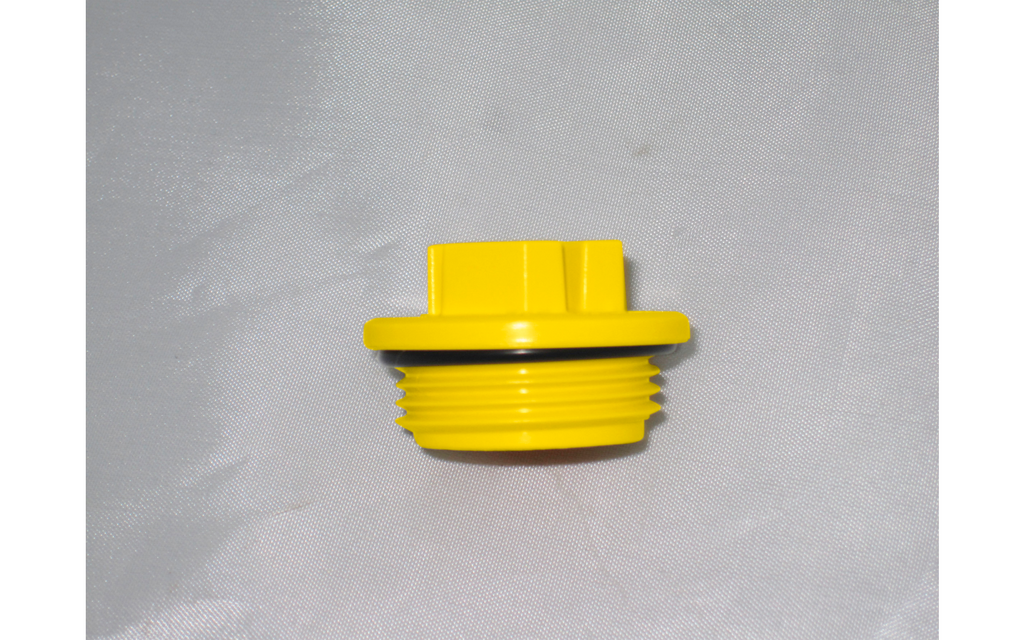 Propp 3/4" for vannkanne gul bakside