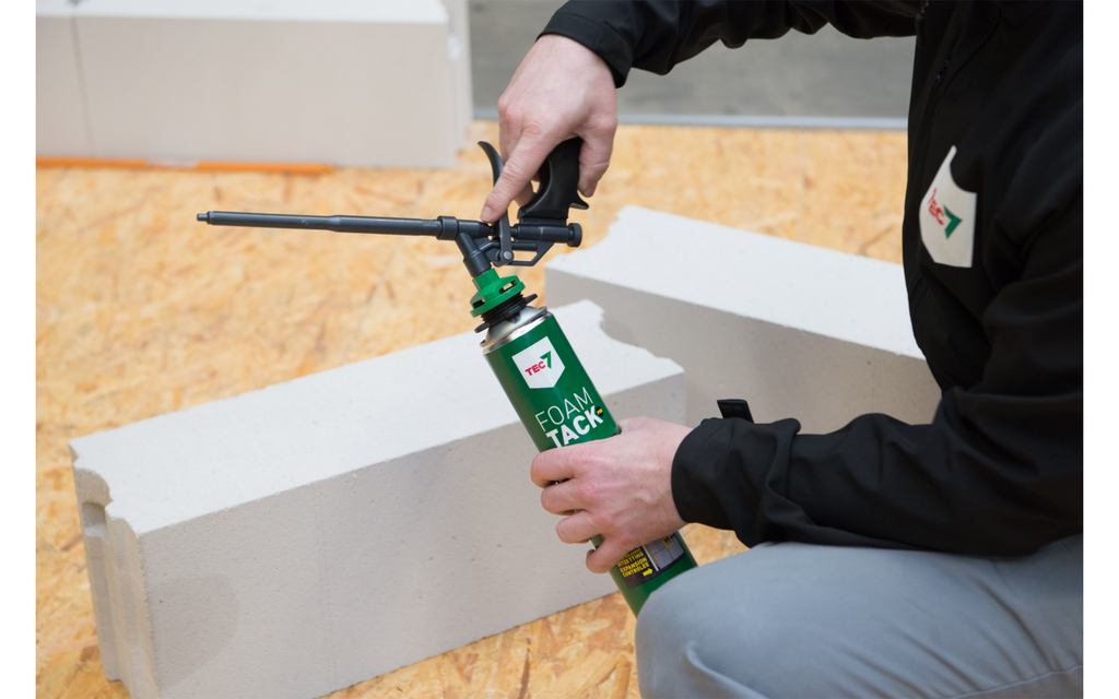 PU-skumpistol Spray & PUR Gun for presis dosering bakside