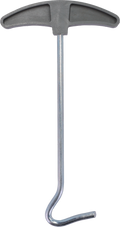 PullX pluggtrekker i galvanisert stål 17 x 9 cm, 39 g forfra