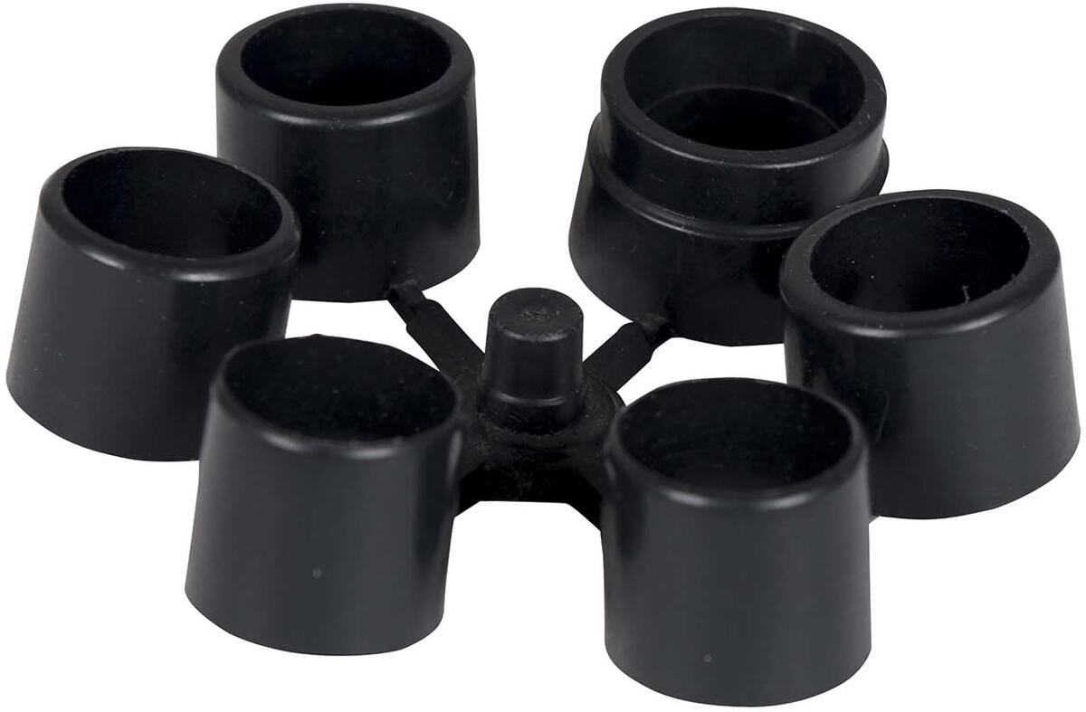 Pumpeadaptersett 5-deler for luftpumper - Bo-Camp forfra