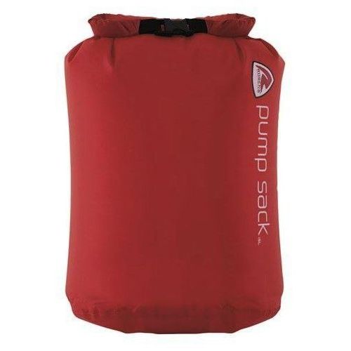 Pumpesekk 15 liter for luftmadrass 85 g rød - Robens sett forfra med integrert ventil