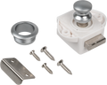 Push Lock trykknapp mini Ø48 mm møbellås front