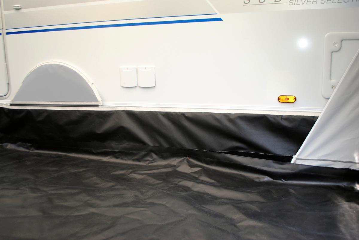 PVC-bunnpresenning for Ellips 280 fortelt Walker sett forfra
