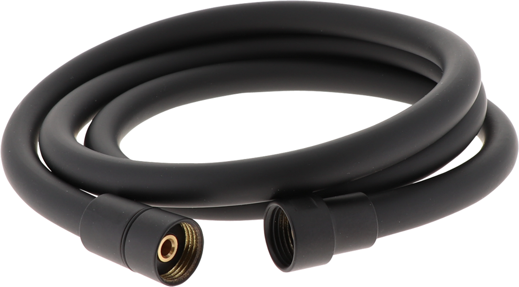 PVC-slange matt svart 1/2" konus 1,5 m - Comet for campingbruk