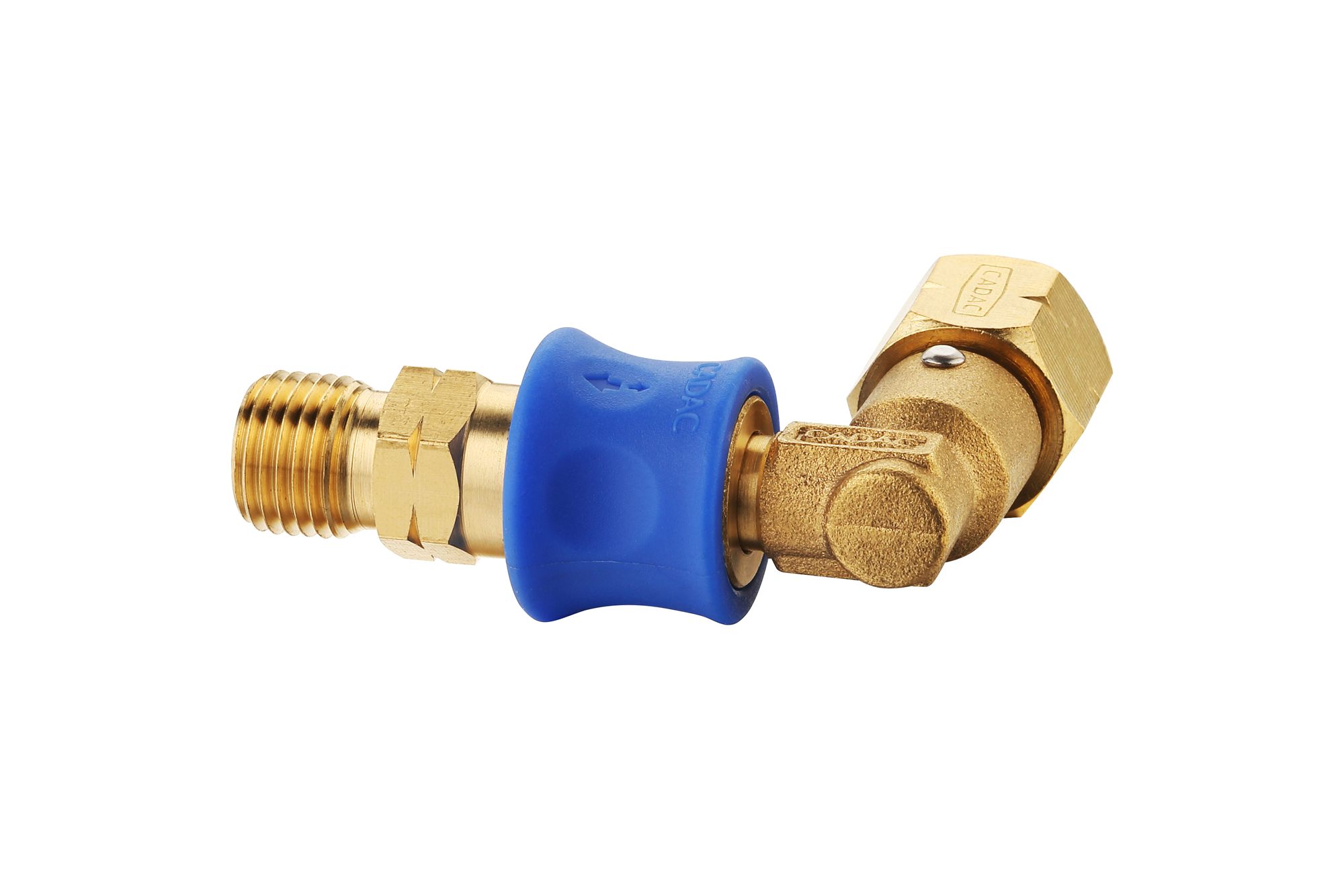 Quick Release hurtigkobling 90° for gassgrill D4-tilkobling Frankrike - Cadac forfra