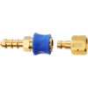 Detaljbilde av Quick Release kobling 8mm for gassslange med 1/4" venstre gjenge - Cadac