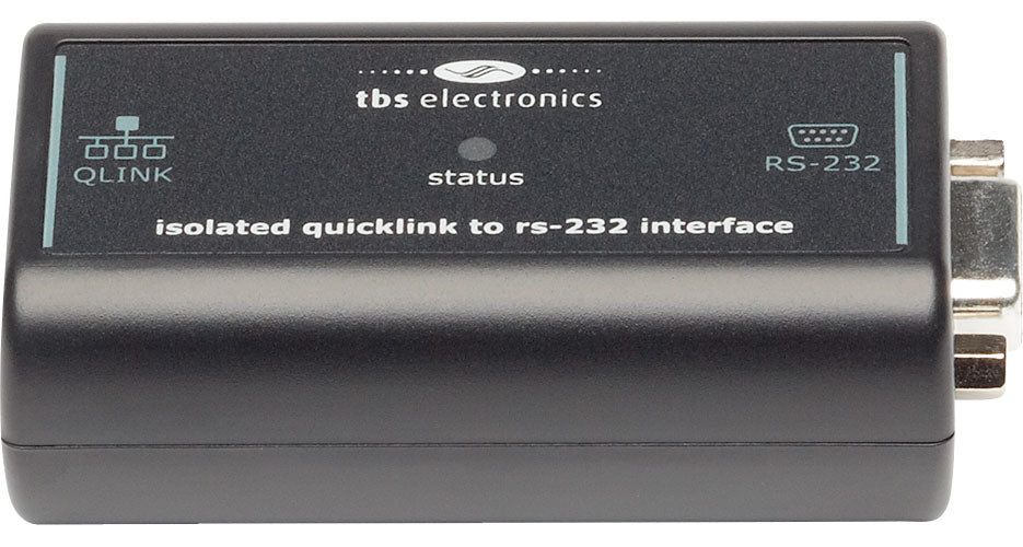 QuickLink Communication Kit med RS232 for PC-styring fra TBS Electronics front