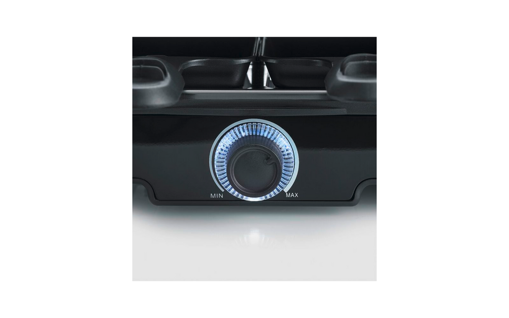 Raclette grill RG 9670 1400 W for 8 personer detalj av keramisk grillplate