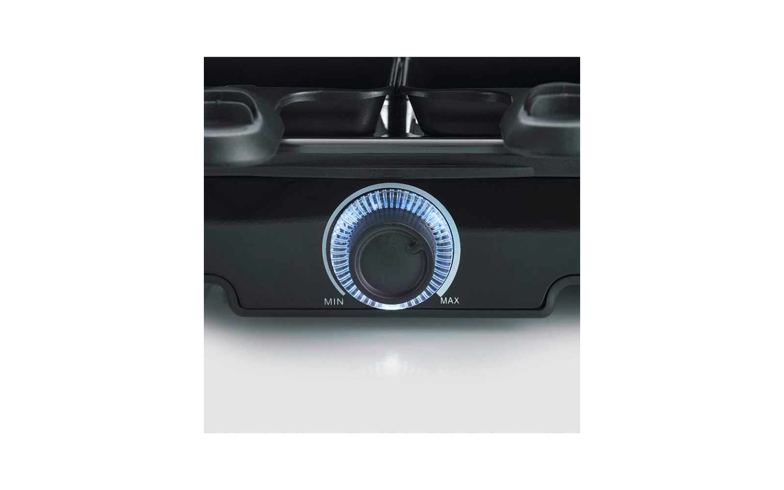 Raclette grill RG 9670 1400 W for 8 personer detalj av keramisk grillplate
