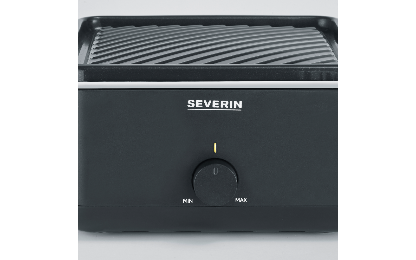 Detalj av keramisk grillflate på Raclettegrill RG 2360 Black Line Lite Mini