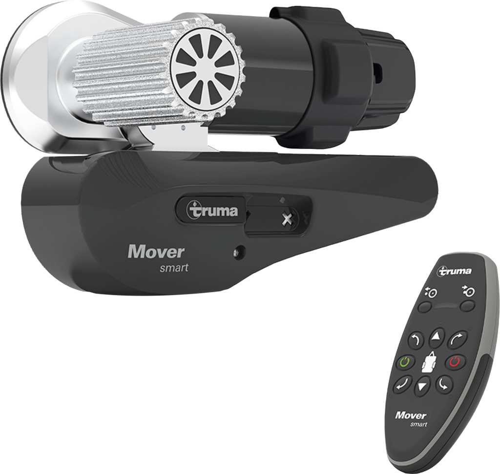 Rangeringshjelpemotor Mover Smart A for enakslet campingvogn forfra
