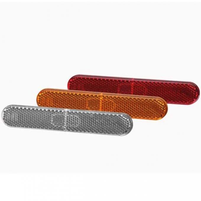 Refleks selvklebende hvit 134,9 x 23,4 mm universell fra Hella