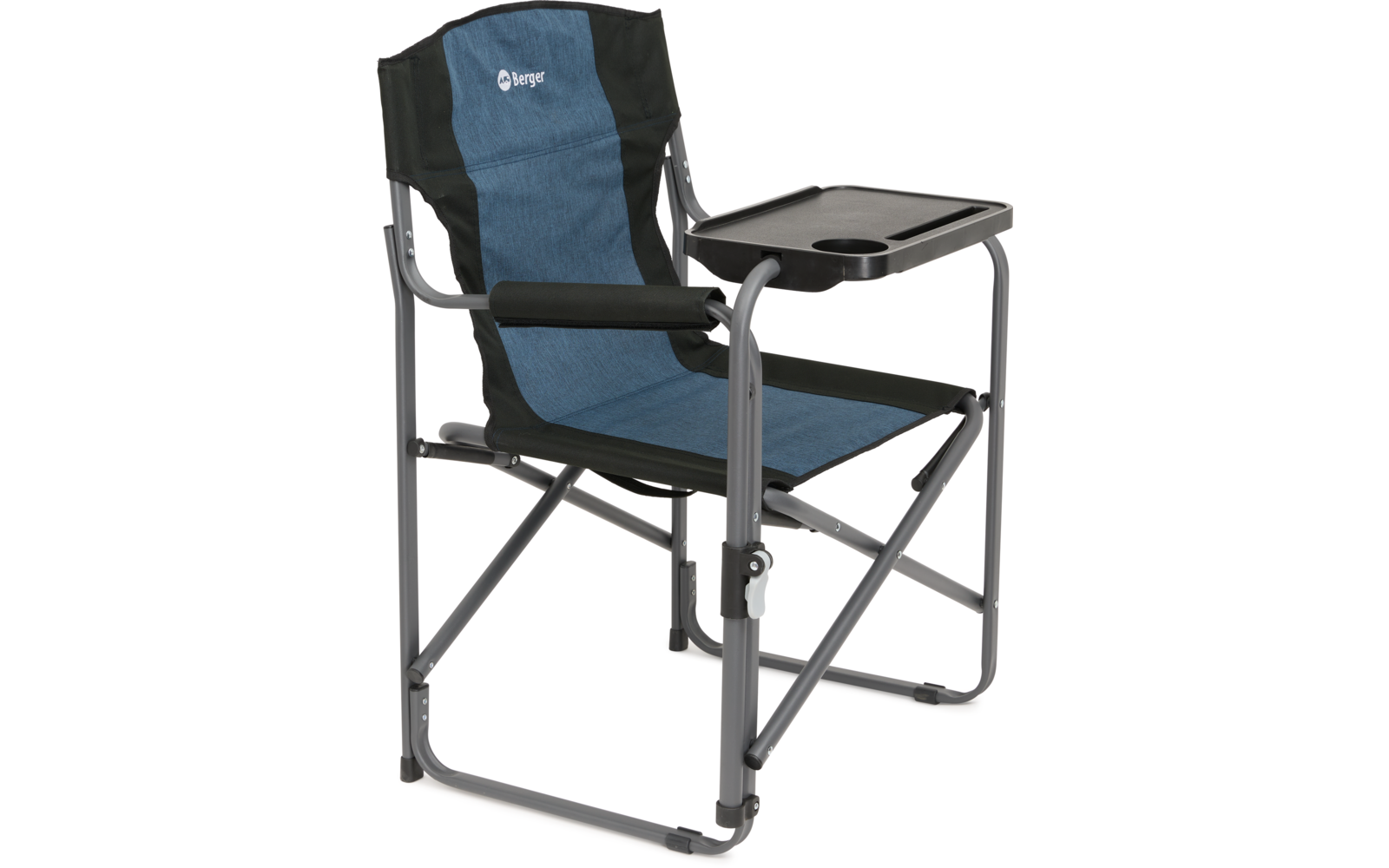 Visning av koppholder og oppbevaringsplass på Registol mini med sidebord og koppholder