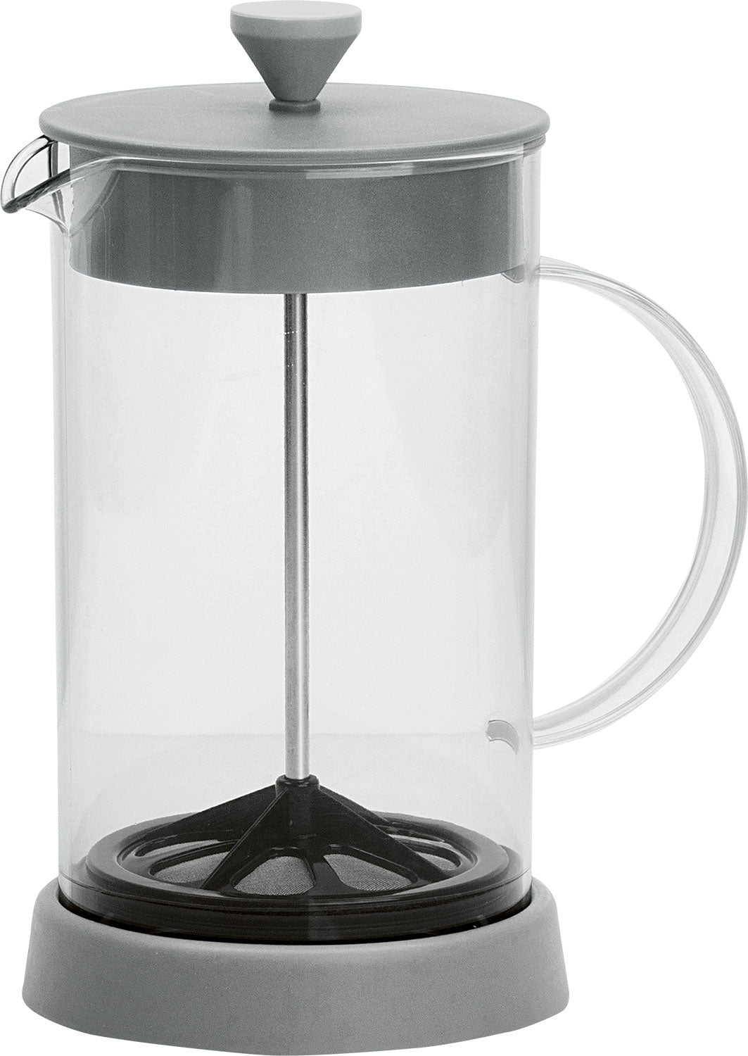 Reise-kaffepress 1 liter bruddfast Tritan - Flamefield sett forfra