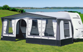 Reisefortelt Safir TL 240 cm dybde aluminiumsstang forfra
