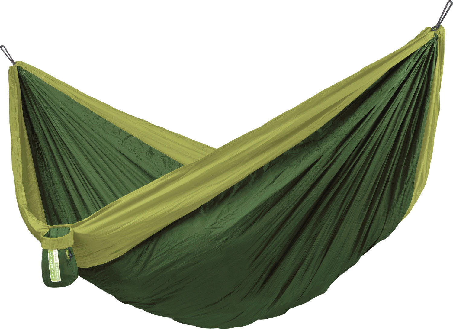 Reisehengekøye dobbel Colibri 3.0 Forest fra La Siesta, forfra