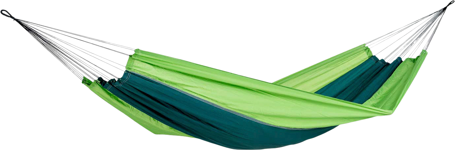reisehengekøye silk traveller 220x140 cm amazonas i grønn farge