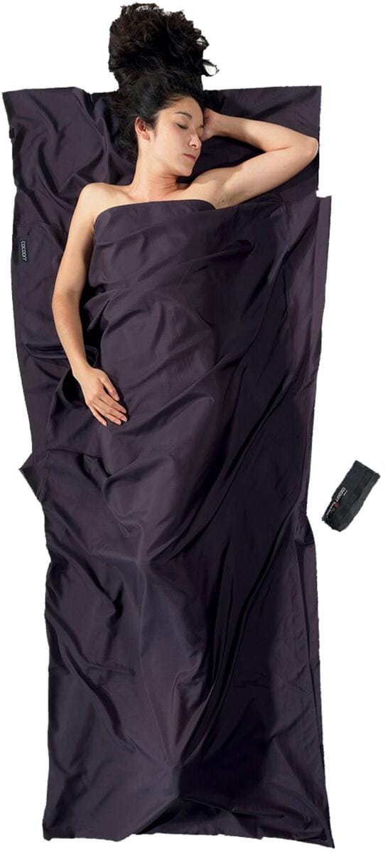 Reiselakenpose TravelSheet Thermolite Silkweight 220x90cm 195g detalj av stoff