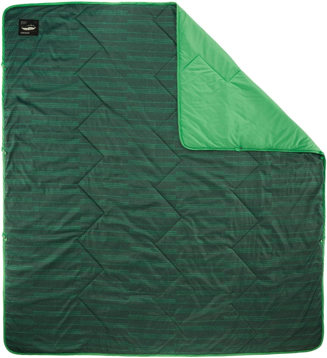 Reisepledd Argo 198x183 cm eraLoft isolasjon Therm-a-Rest bakside