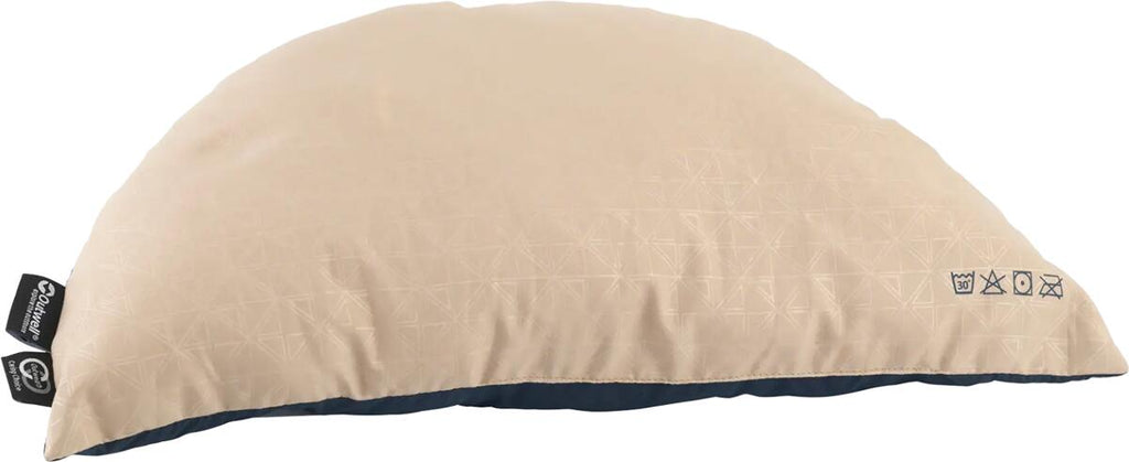 Reisepute Comfort Ergo 48x25x10 cm blå/sand bakside