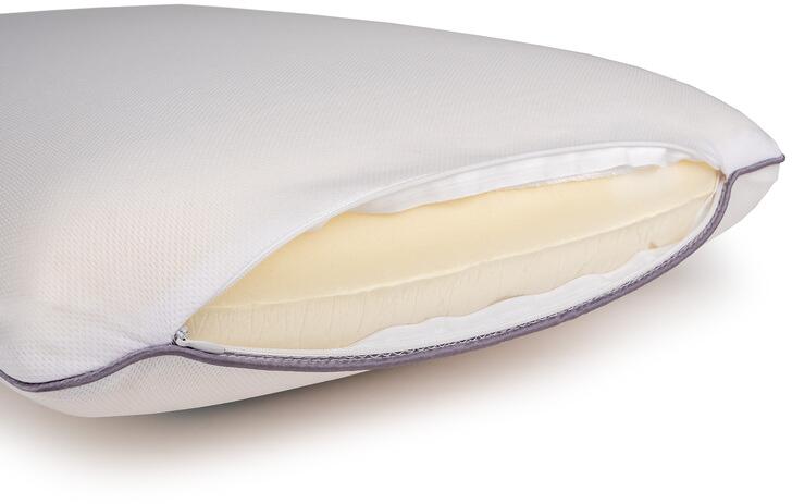 Reisepute med gelfylling og memory foam 60x40 cm - Camp4 bakside