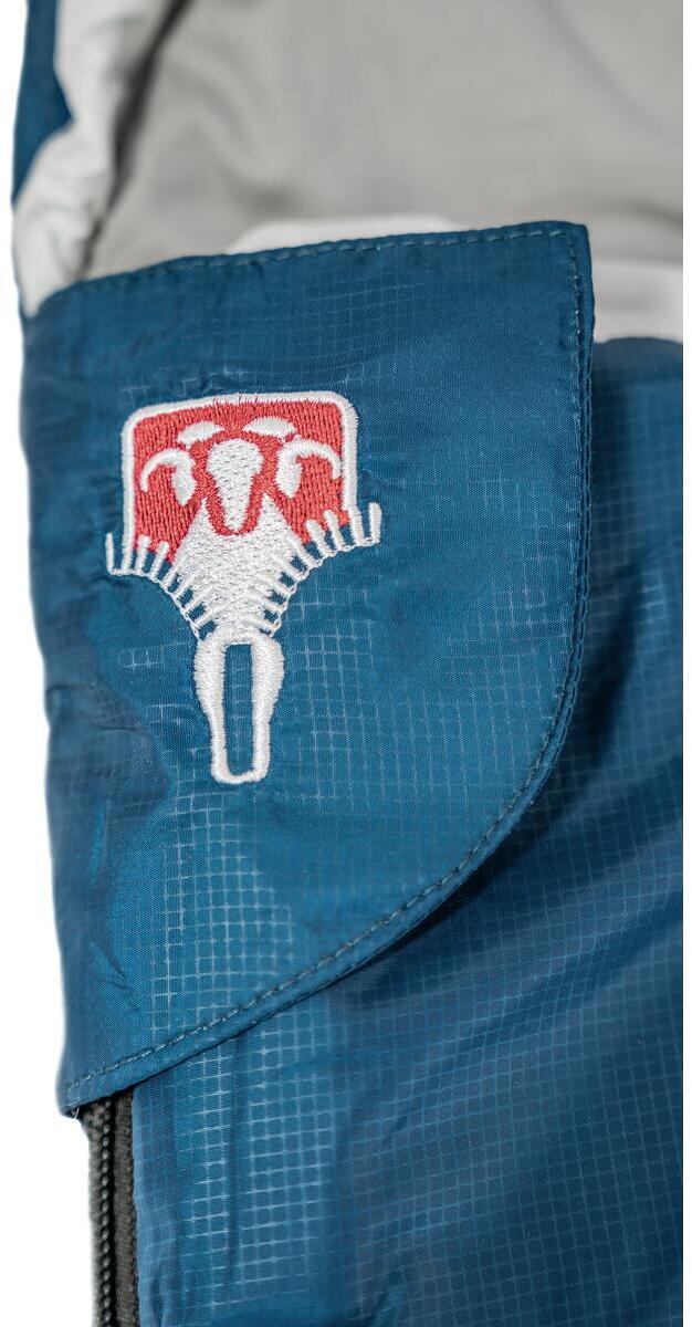 Nærbilde av stoff og fyll i Rektangulær sovepose Cloud Cotton Comfort