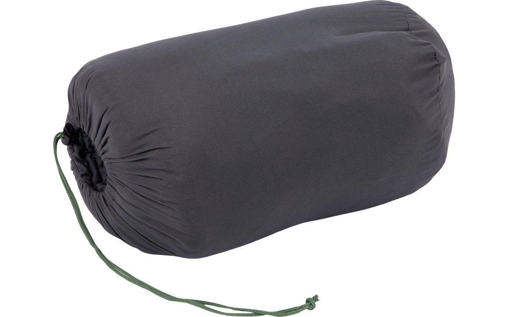 Rektangulær sovepose Graphite L 200 x 80 cm 12 °C blå - Bo-Camp pakket i transportposen