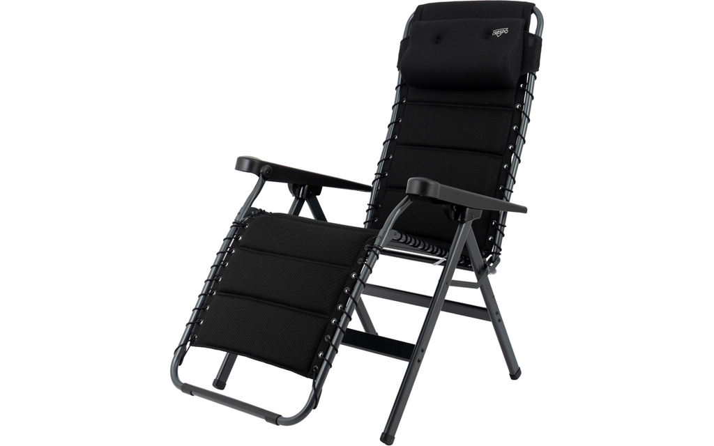 Relaxligg AP-232-80 Air Deluxe med bæreveske svart detalj av stoff