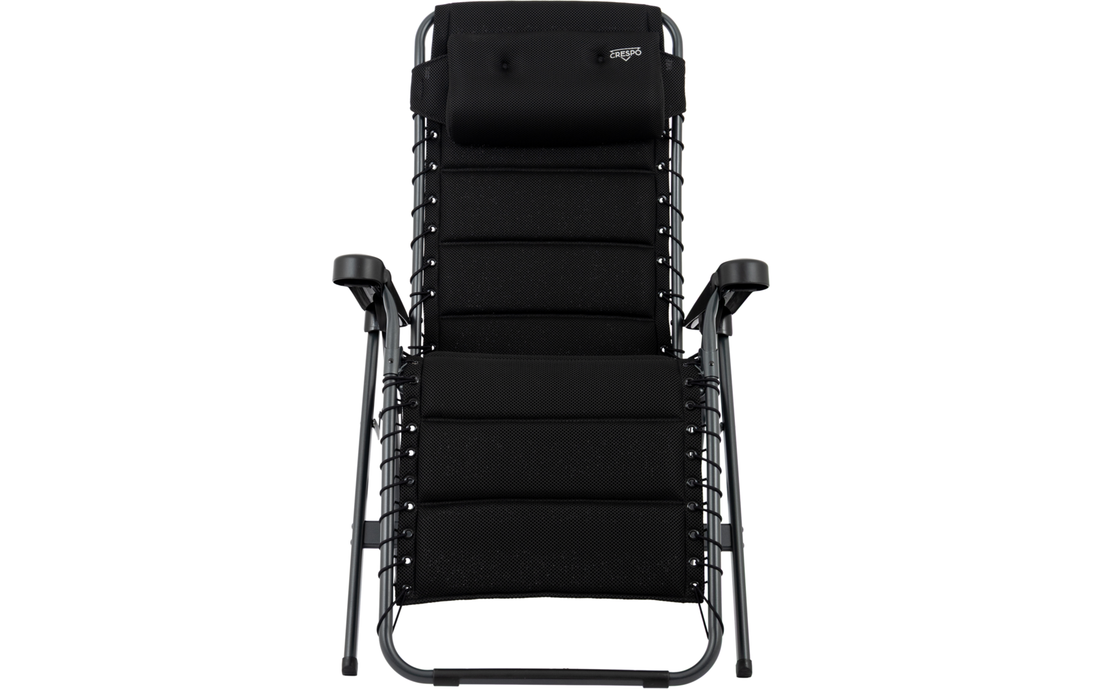 Relaxligg AP-232-80 Air Deluxe med bæreveske svart sammenfoldet