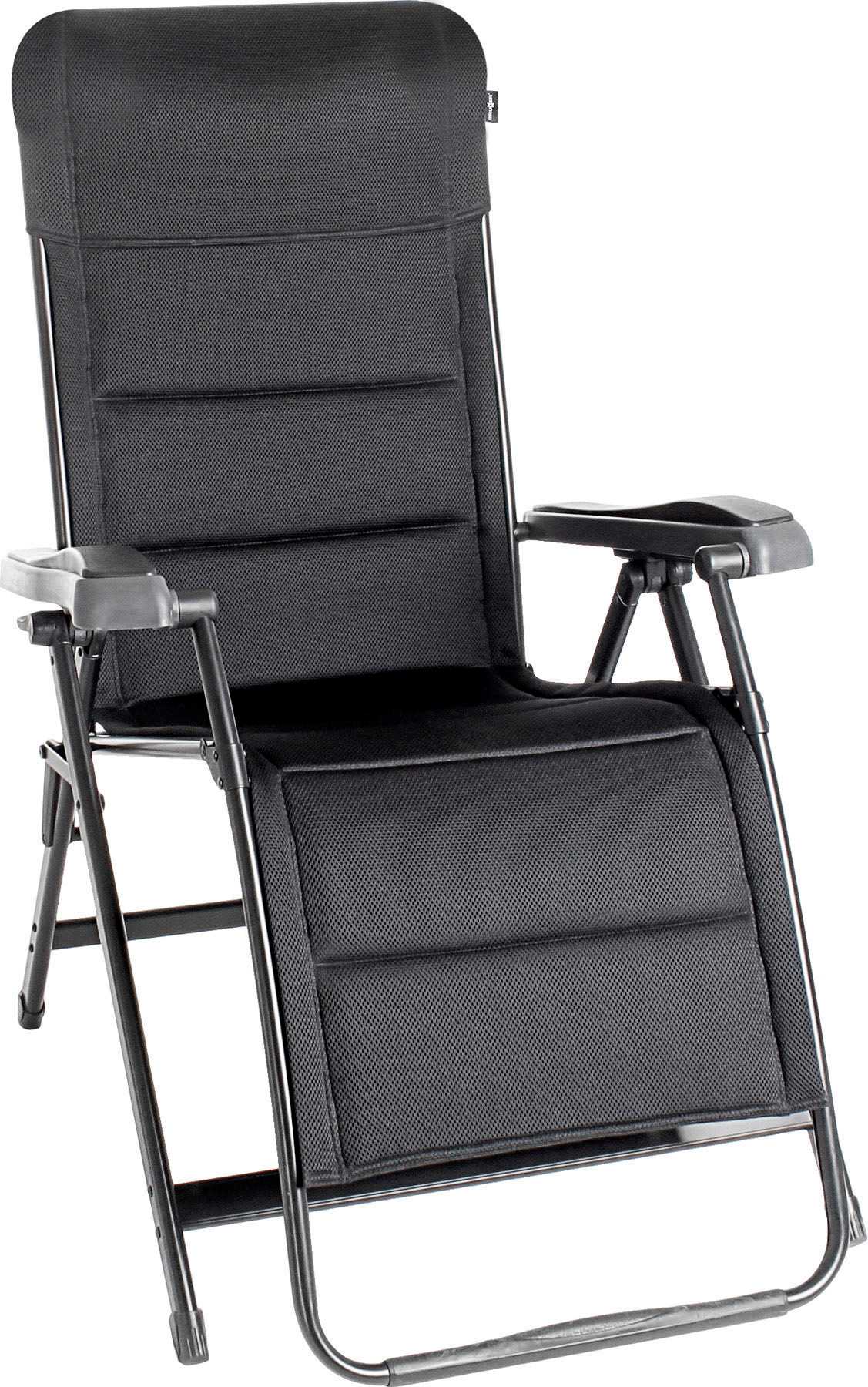 Relaxliggestol Kerry Swan 3D svart aluminium front