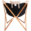 Relaxstol Bloomsbury L med treramme bakside beige