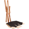 Relaxstol Bloomsbury L foldet sammen for transport beige