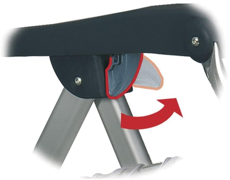 Relaxstol Crespo AA/234-AE-82 Air-Elite armlener og stoffdetalj