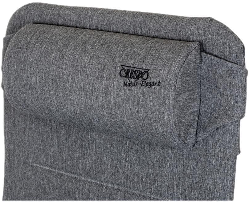 Detalj av stoff og ramme på Relaxstol Crespo AP/234 Tex Supreme trinnløs justering
