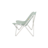 Relaxstol Pastel Gordes L aluminium 5 kg grønn montert i hage