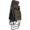 Relaxstol RSX Clip XL AirComfort i taupe vist fra baksiden
