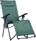 Relaxstol Stjarna resirkulert polyester, 120 kg, grønn forfra