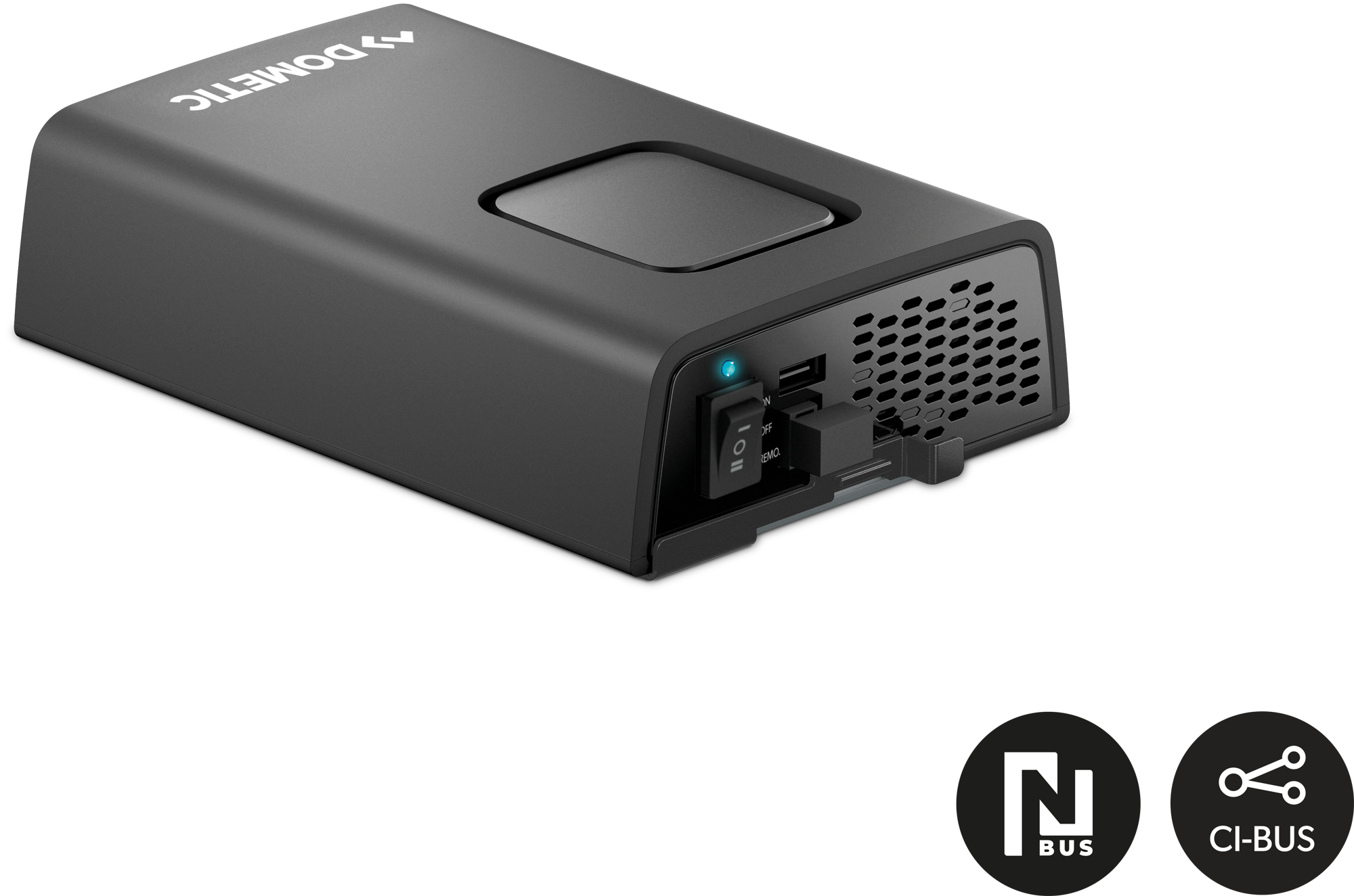 Ren sinus vekselretter SinePower DPSI 12 V 150 W kontinuerlig for campingbruk