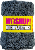 Rengjøringsklut med høyflor- og mikrofiberside 40x40 cm - WOSHUP! forfra