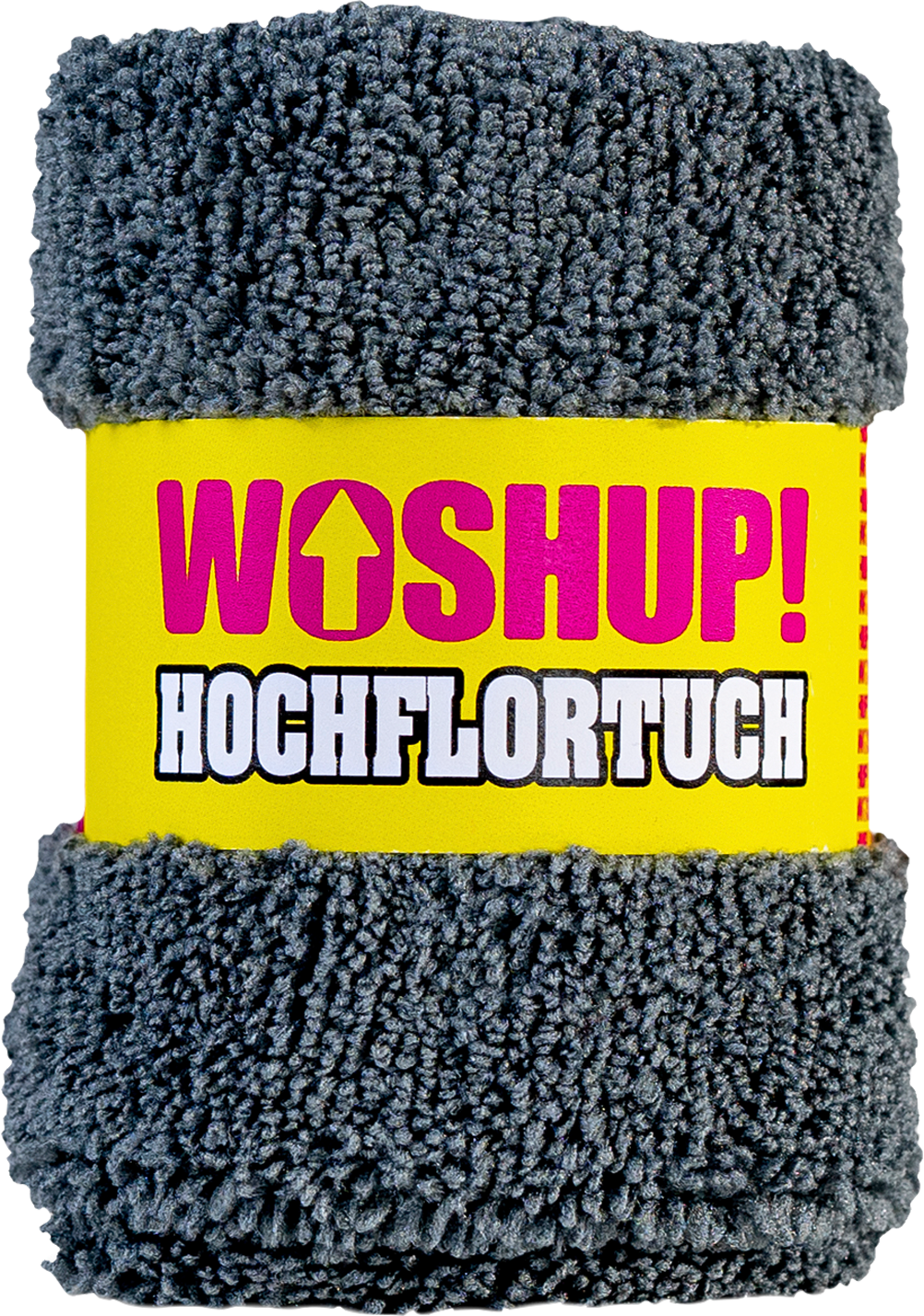 Rengjøringsklut med høyflor- og mikrofiberside 40x40 cm - WOSHUP! forfra